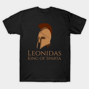 Ancient & Classical Greek History - Leonidas King Of Sparta T-Shirt